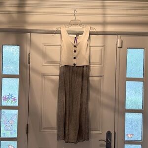 Seraphine Maternity & Nursing two piece dress size US10/UK14 🤎